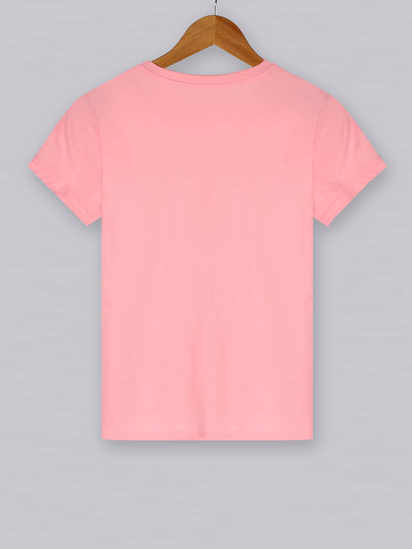 Slogan Graphic Crew Neck Tee