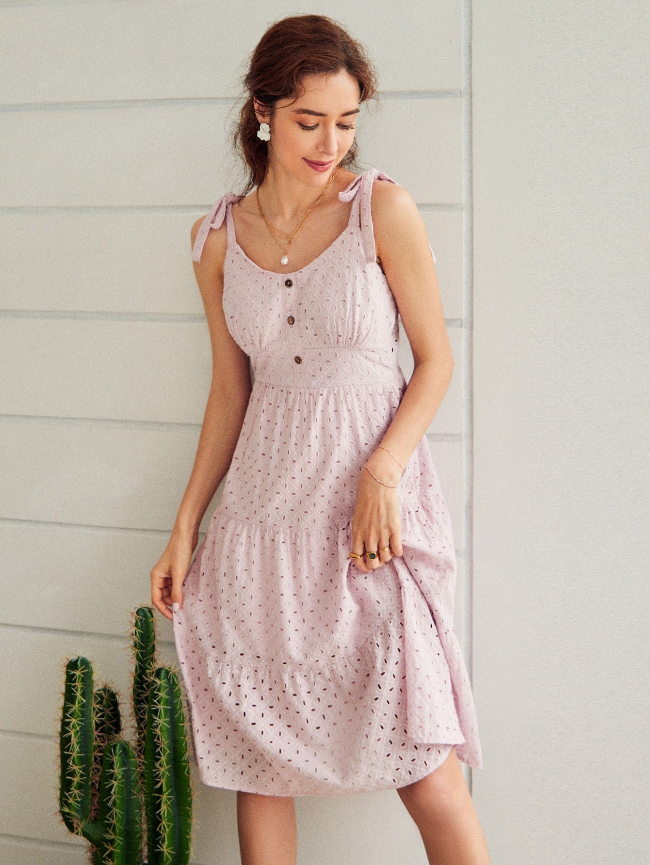 Knot Straps Schiffy Cami Dress
