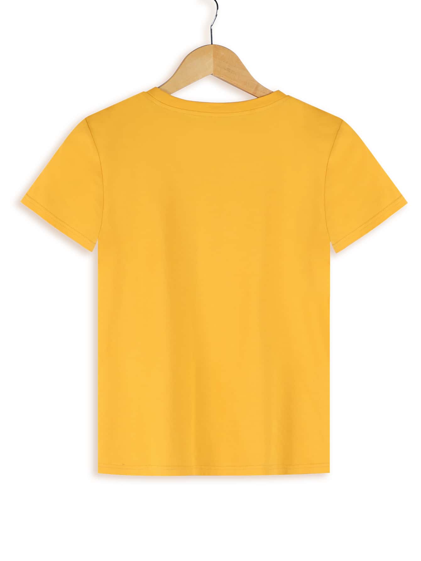 Letter Graphic Short Sleeve Tee