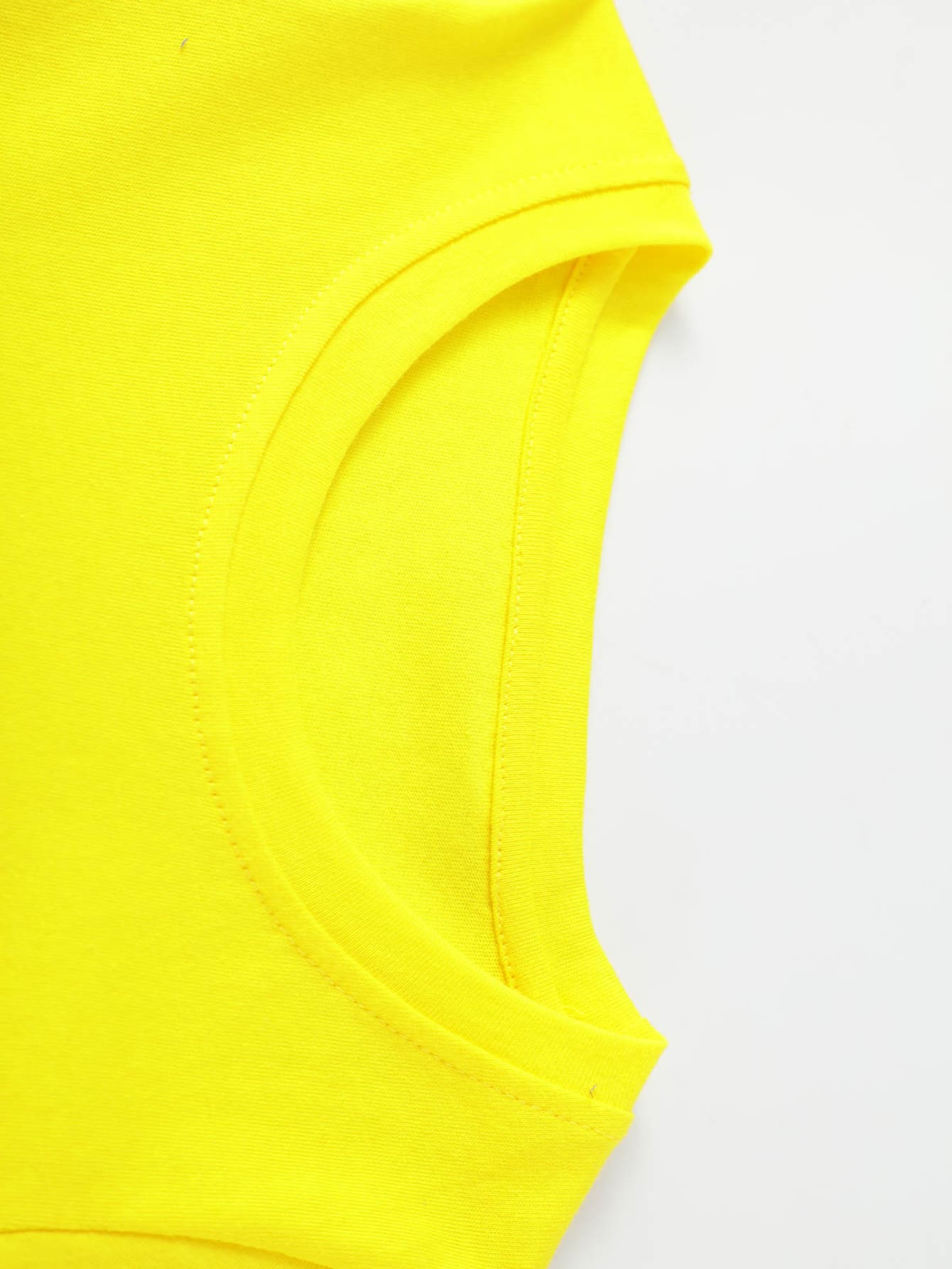 Slogan Graphic Round Neck Tee