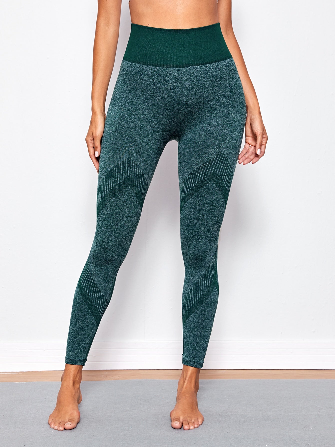 Wide Band Waist Sports Leggings
