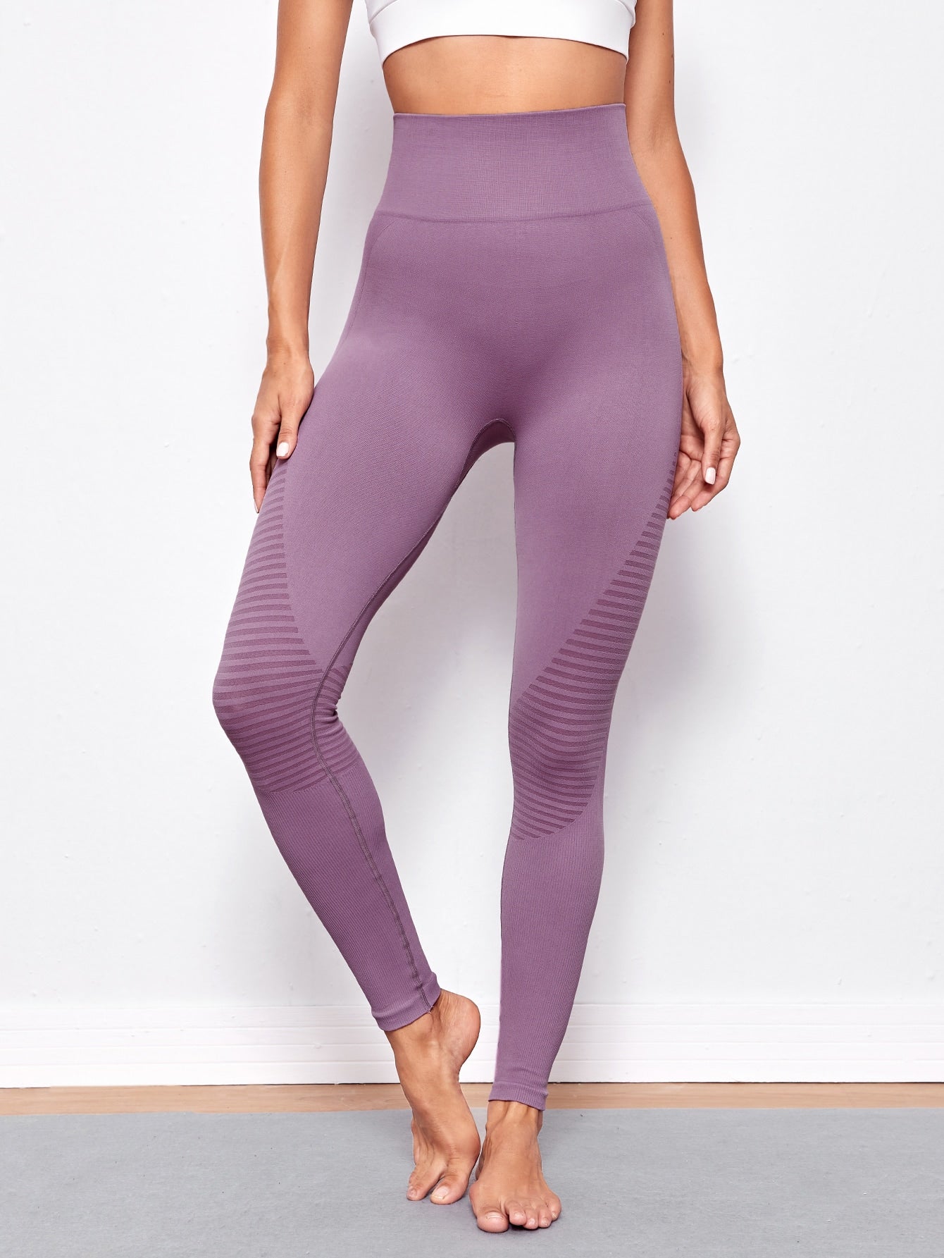 Wide Band Waist Sports Leggings