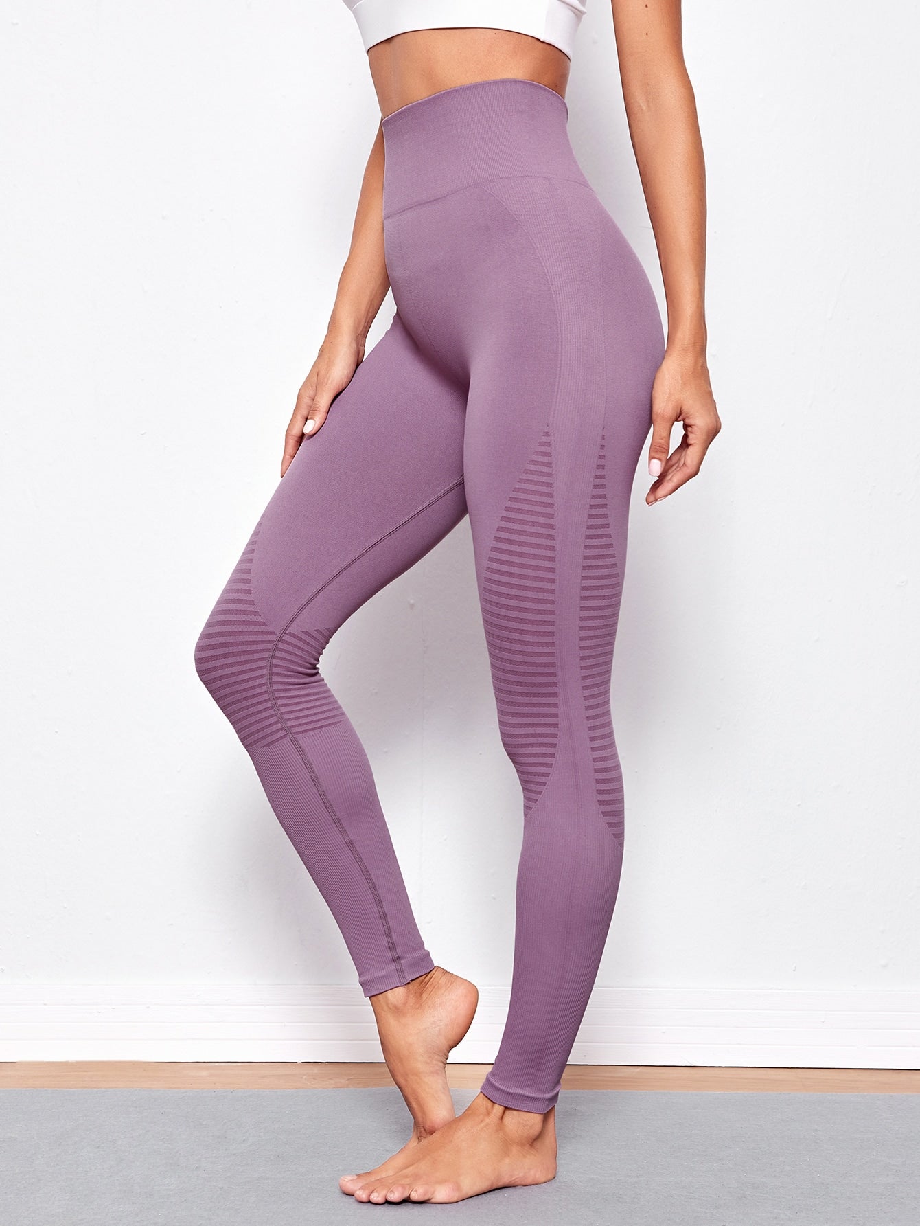 Wide Band Waist Sports Leggings