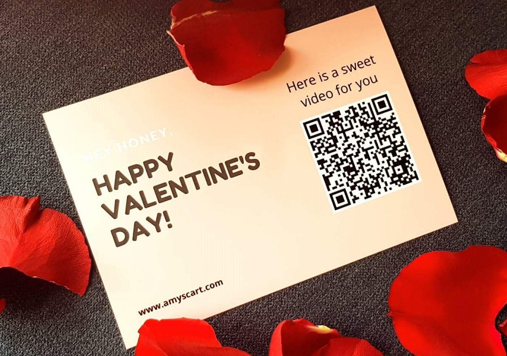 KENYA ROSES - VALENTINE'S DAY BOUQUET & VIDEO MESSAGE CARD