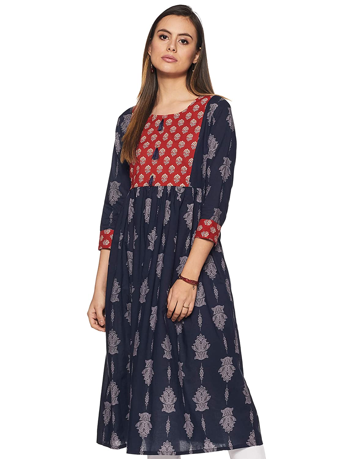 Cotton Printed Kurta Top