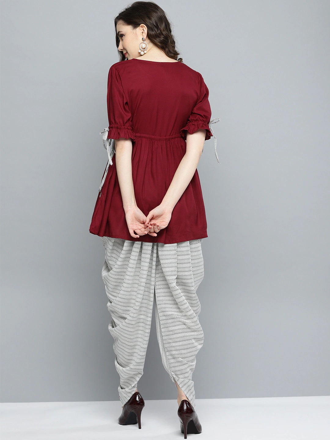 Trendy Kurta Dhoti Set