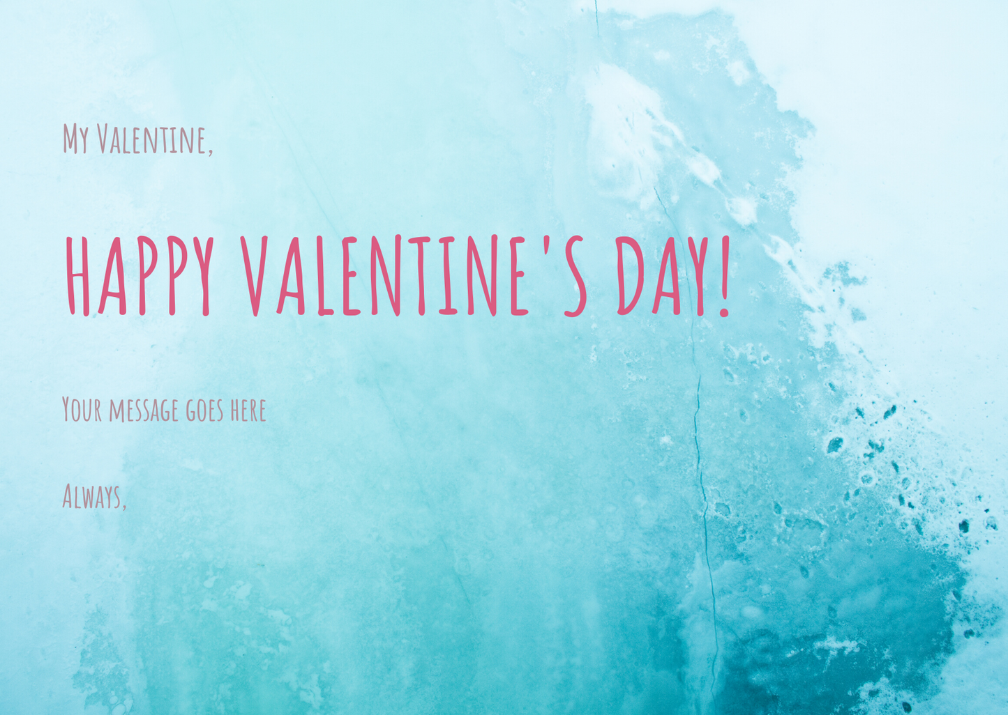 VALENTINE'S DAY CARD