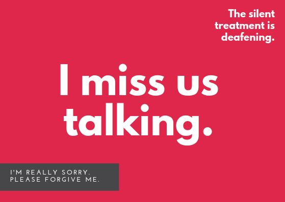 I MISS US TALKING - GREETING CARD | Amy's Cart Singapore