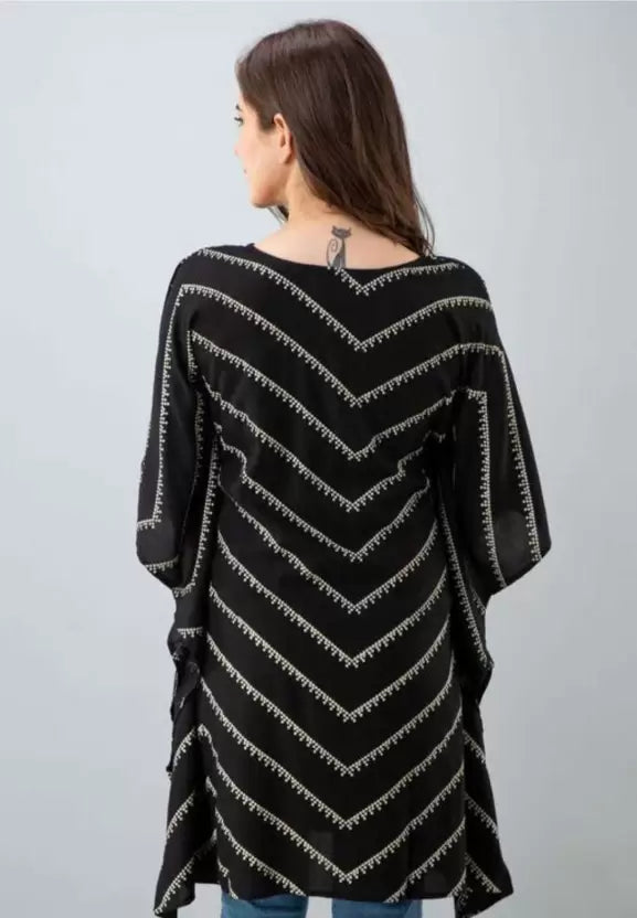 Women Printed Rayon Kaftan
