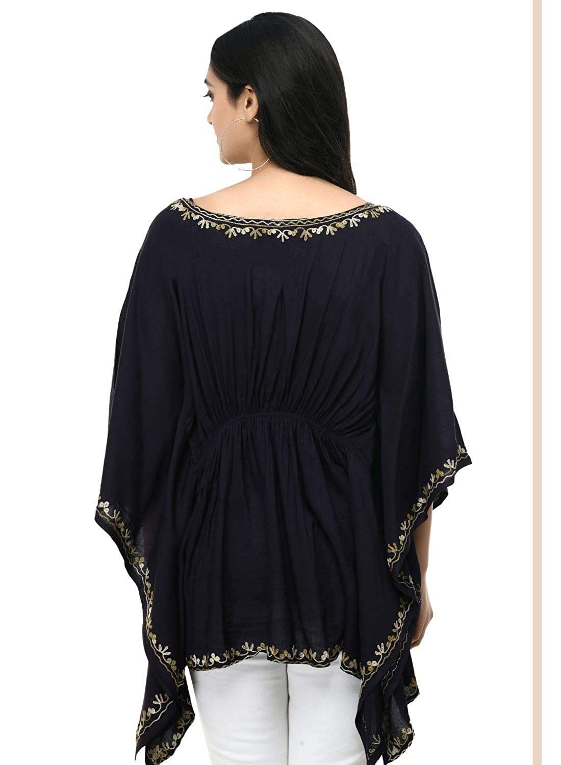 Women Embroidered Kaftan Top