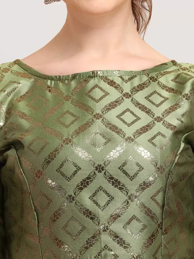 Round Neck Women Blouse