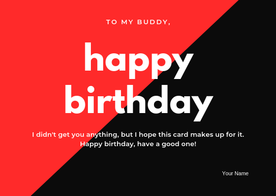 HAPPY BIRTHDAY - GREETING CARD | Amy's Cart Singapore