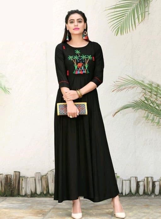 Elegant Rayon Women's Kurti