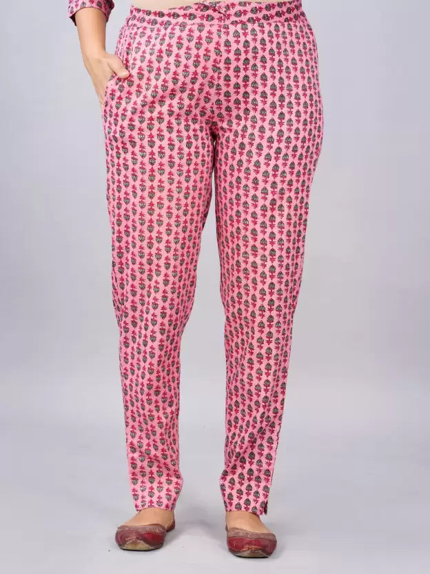 Women Kurta Pant And Dupatta Set Pure Cotton