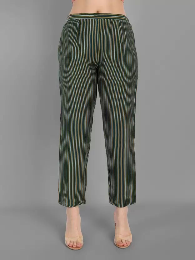 Women Kurta and Pant Set Viscose Rayon