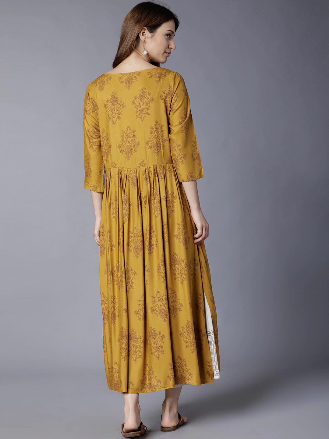 Women Floral Printed A-Line Kurta