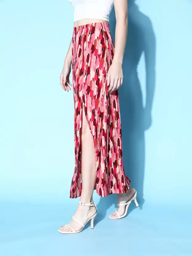 Women Side Slit Skirt
