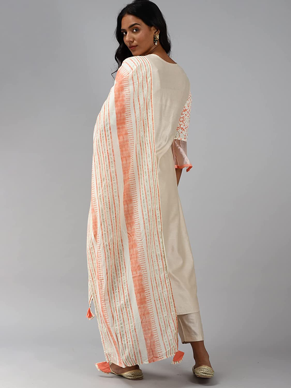 Women's Pure Cotton A-Line Kurta Set