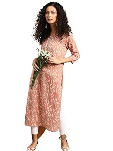 Womens Straight Long Modern Kurta Top