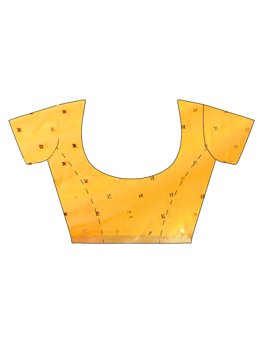 Yellow Embellished Saree