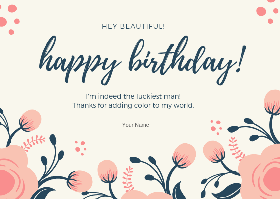 HAPPY BIRTHDAY - GREETING CARD | Amy's Cart Singapore
