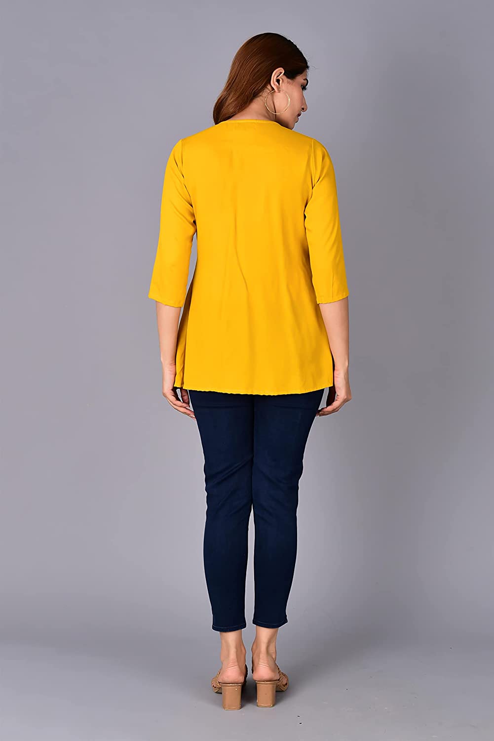 Embroidered Rayon Tops