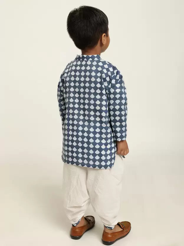 Boys Festive & Party Dhoti & Kurta Set
