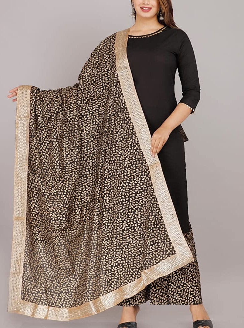 Women's Pure Cotton Straight Kurta Set