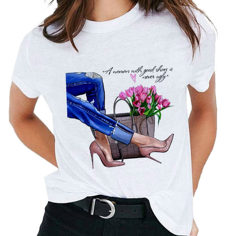 WOMEN'S T SHIRTS WITH GRAPHICS | Amy's Cart Singapore
