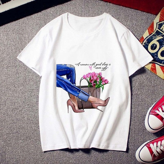 WOMEN'S T SHIRTS WITH GRAPHICS | Amy's Cart Singapore