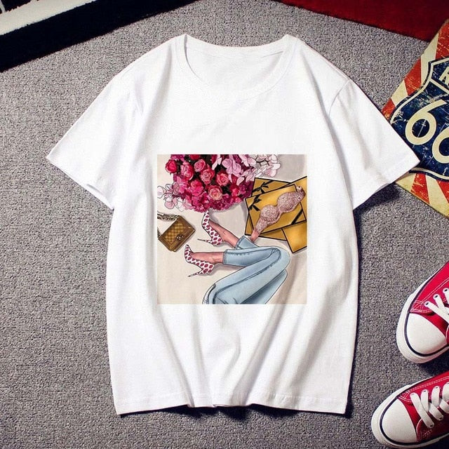 WOMEN'S T SHIRTS WITH GRAPHICS | Amy's Cart Singapore