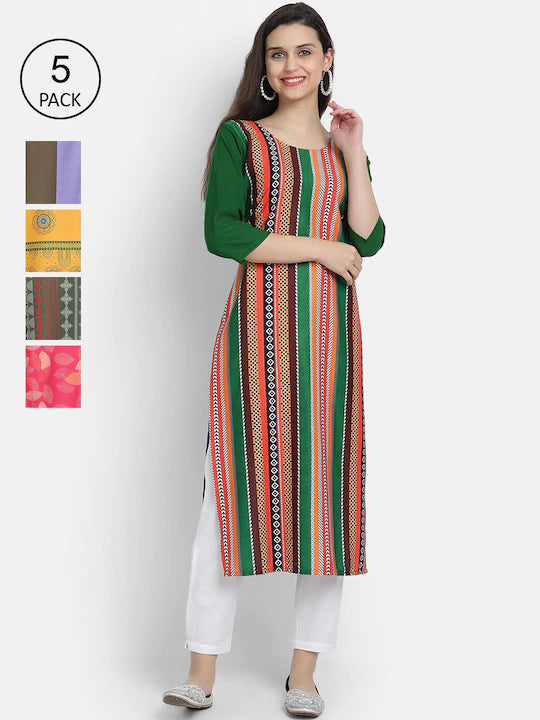 Pack of 5 Kurta Tops
