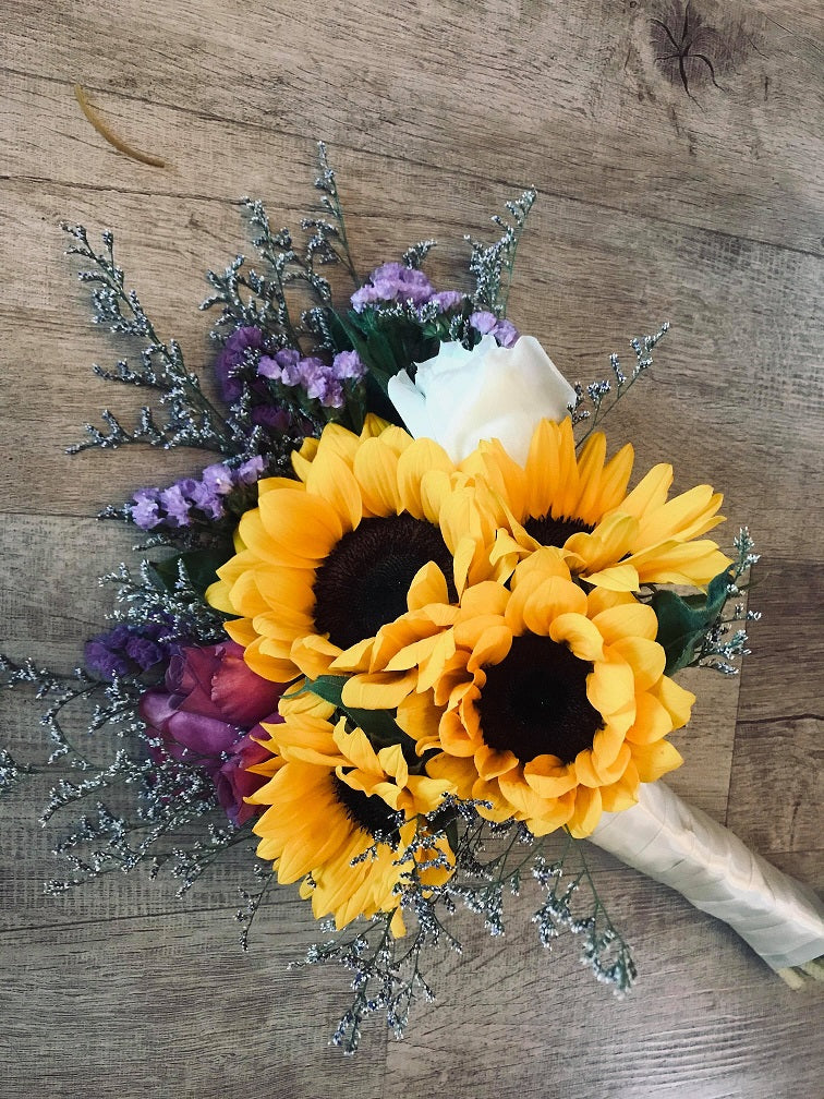 Wild & Sunny Bridal Bouquet