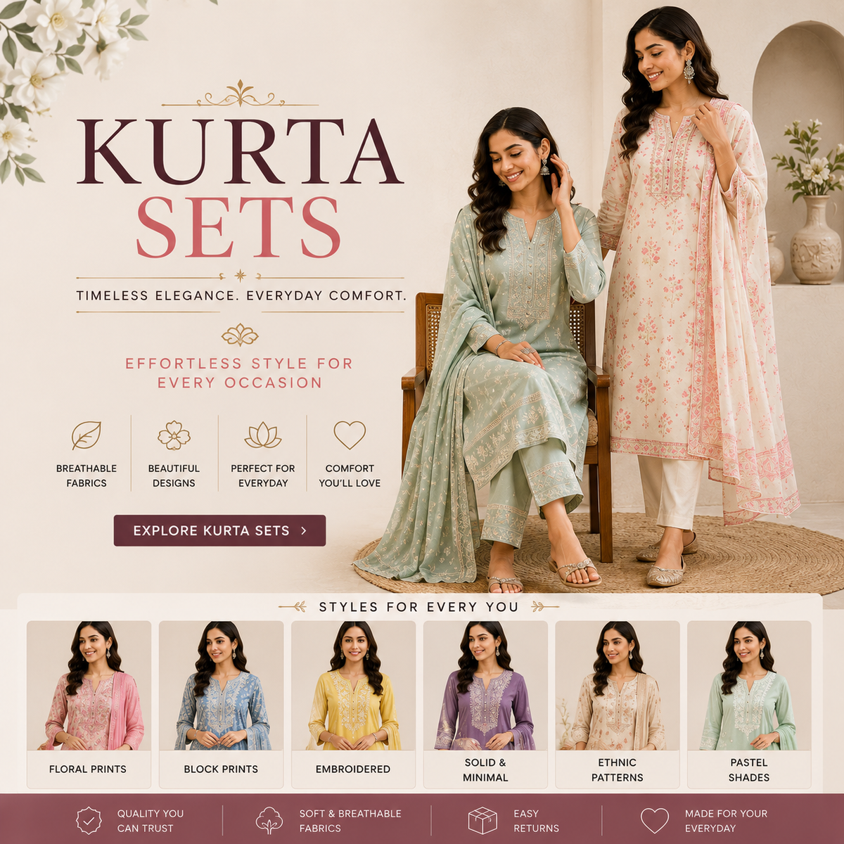 Women's Kurta Sets