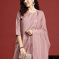 Ethnic Motifs Printed Regular Kurta with Trousers & Dupatta