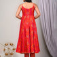 Ethnic Motifs Printed Empire Gotta Patti Kurta With Trousers & Dupatta