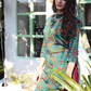 Floral Print Kantha Work Kurta with Palazzos