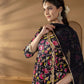 Floral Printed Angrakha Gotta Patti Pure Cotton Kurta with Palazzos & Dupatta