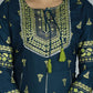 Ethnic Motifs Embroidered Empire Gotta Patti Anarkali Kurta With Trouser & Dupatta