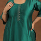 Plus Size Straight Kurta With Palazzos & Dupatta