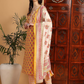 Floral Printed Regular Pure Cotton Straight Kurta with Trousers & Dupatta