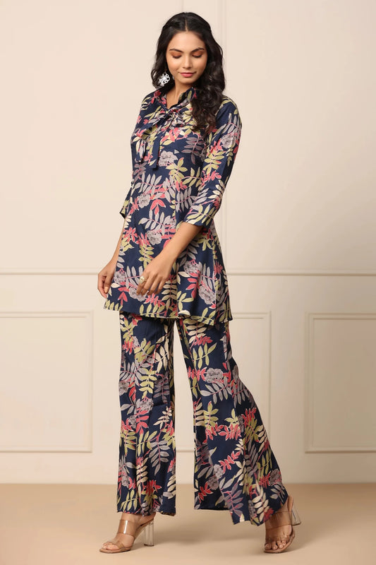 Women Viscose Rayon Kurta Pyjama Set