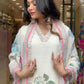 Women's Premium Organza Embroidered Straight Kurta with Viscose Rayon Pant and Premium Organza Printed Dupatta Sets