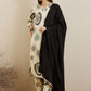 Abstract Printed Round Neck Pure Cotton Kurta with Trousers & With Dupatta