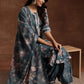 Floral Printed Regular Gotta Patti Pure Cotton Kurta with Salwar & With Dupatta