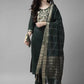 Women Cotton Blend Kurta Palazzo Dupatta Set