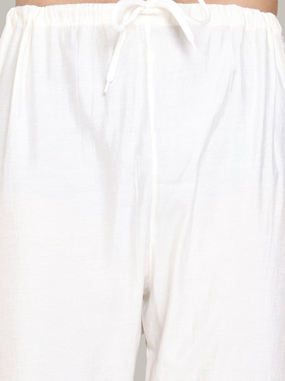 Men Embroidered Regular Sequinned Kurta with Pyjamas