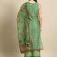 Women Floral Printed Kurta with Trousers & With Dupatta