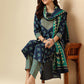 Ethnic Motifs Printed Regular Pure Cotton Kurta with Trousers & With Dupatta