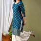 Women Viscose Rayon Kurta Sharara Set